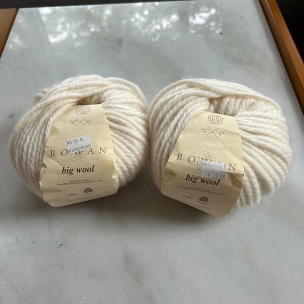 2 skiens Rowan Big Wool